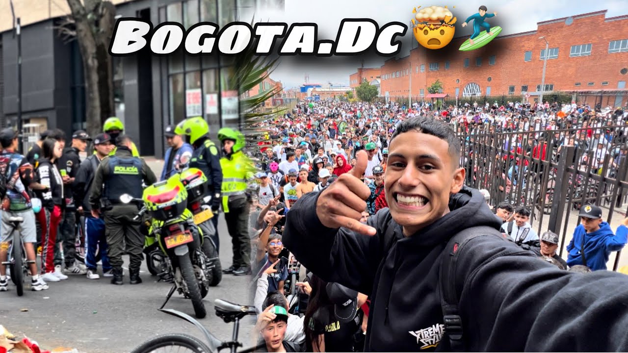 Rodada masiva en la cuidad de Bogotá(INCREÍBLE LO QUE VIVÍ)🥹❤️🙏🏻