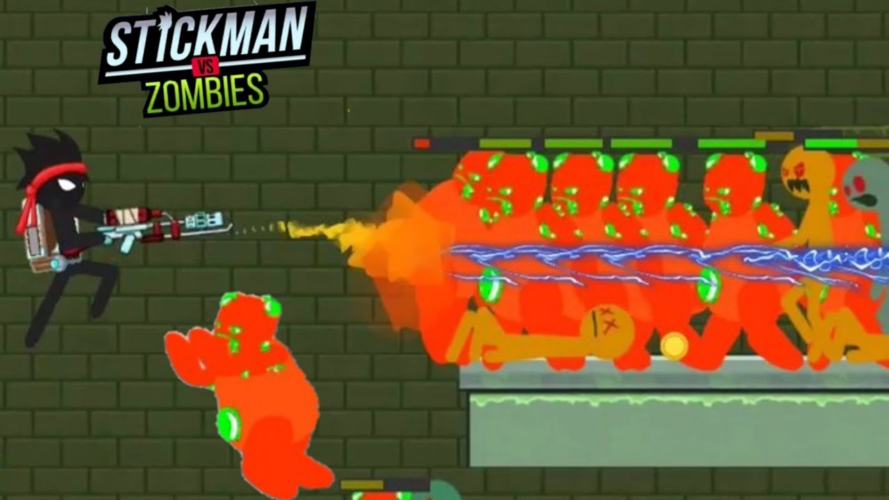 Stickman vs 900 Zombies Gameplay Chapter 6 Level 107-110