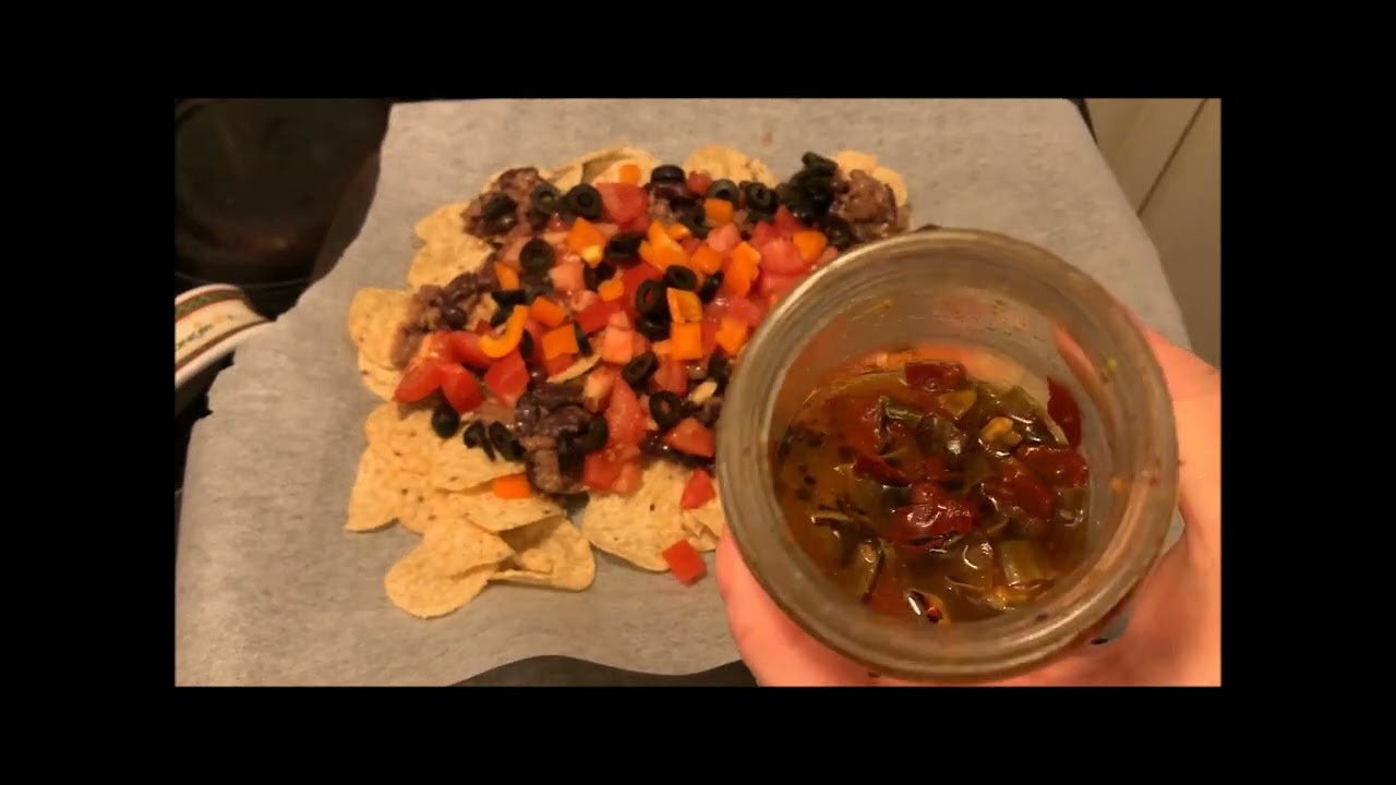Making Nachos Using Last Night's Chili