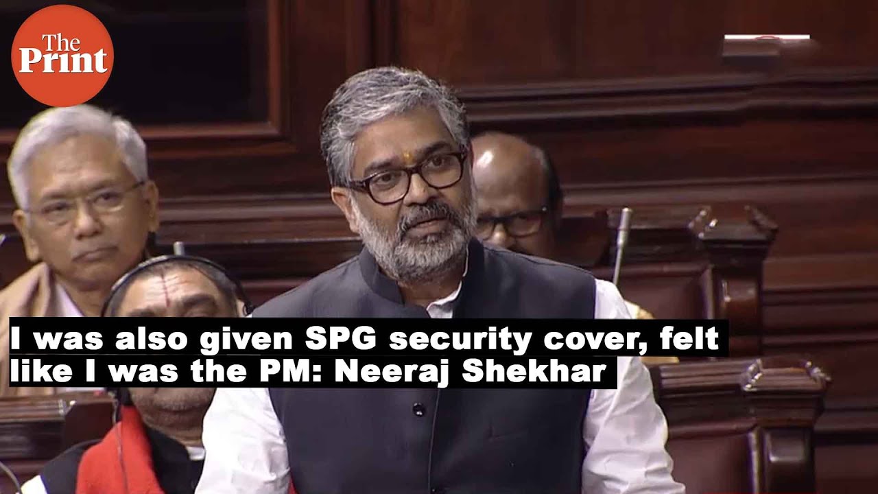 I was also given SPG security cover, felt like I was the PM: BJP MP Neeraj Shekhar