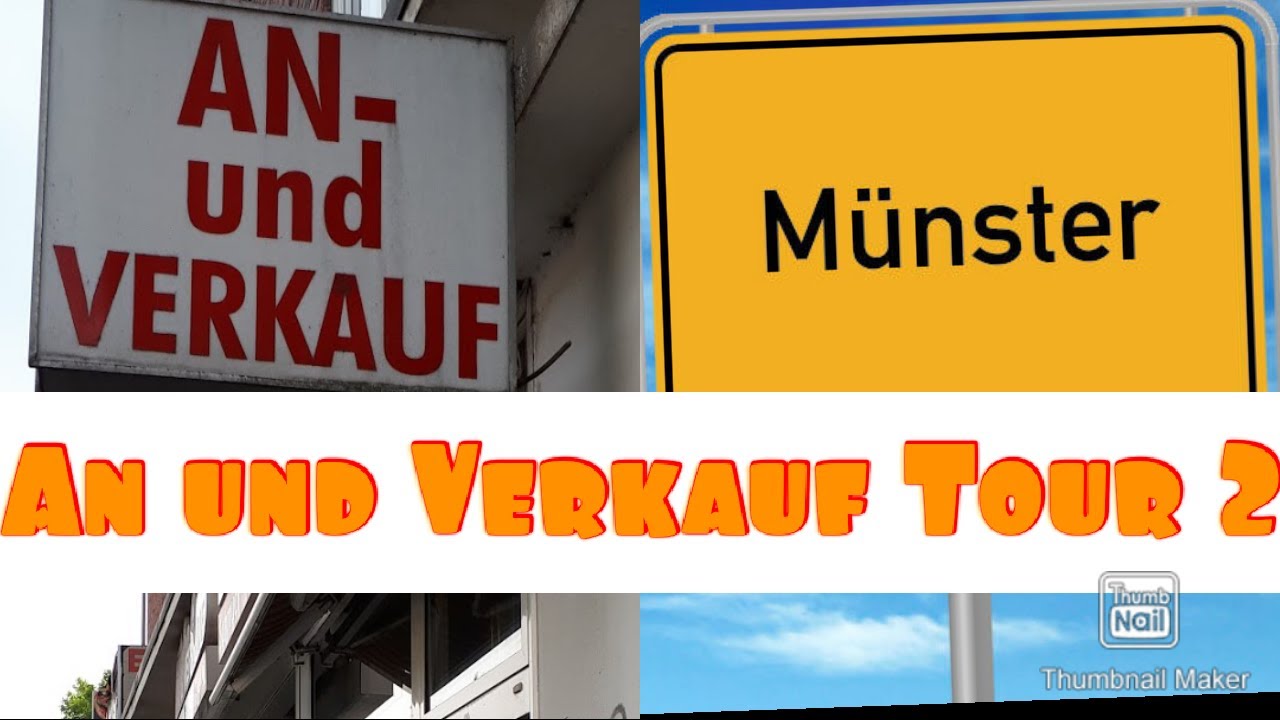 An und Verkaufläden Tour 2 - Heute : Münster ! Secondhandshops