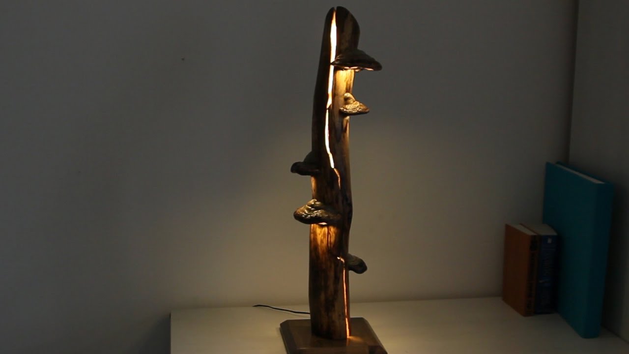 Making of: Natural Mushroom Lamp (short Version)