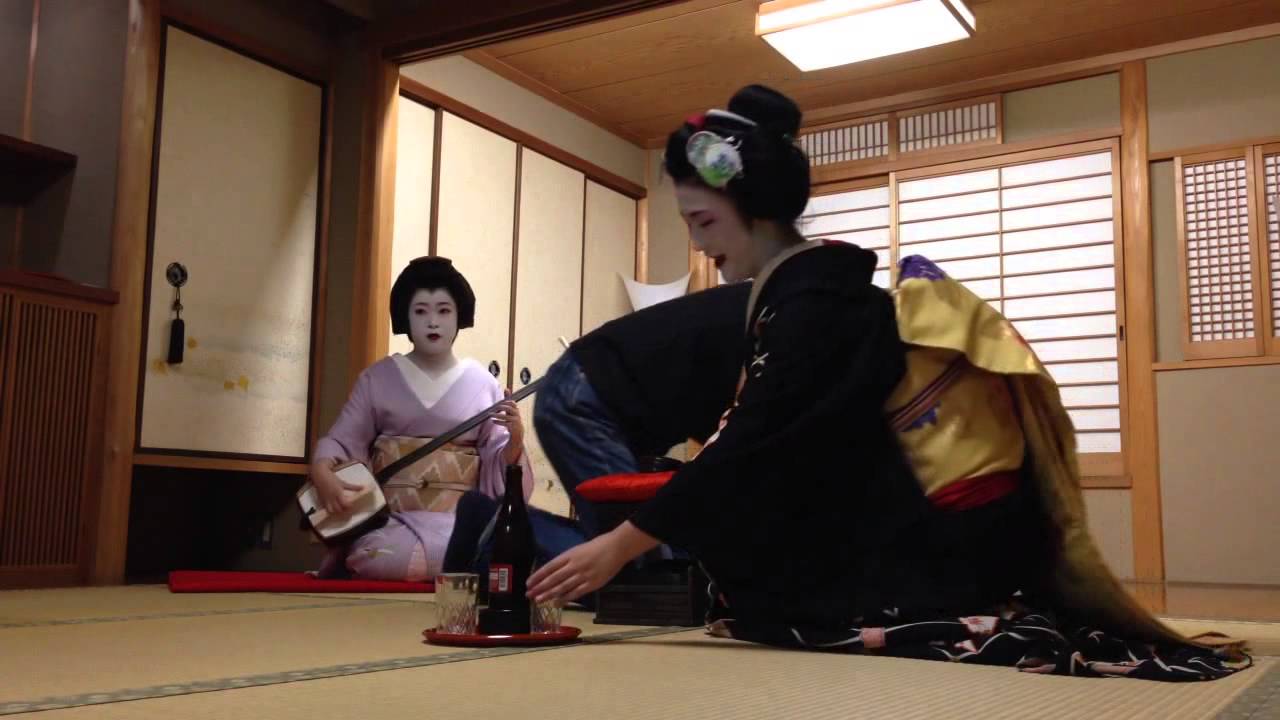 Konpira funefune @ Kaden with Maiko-san.