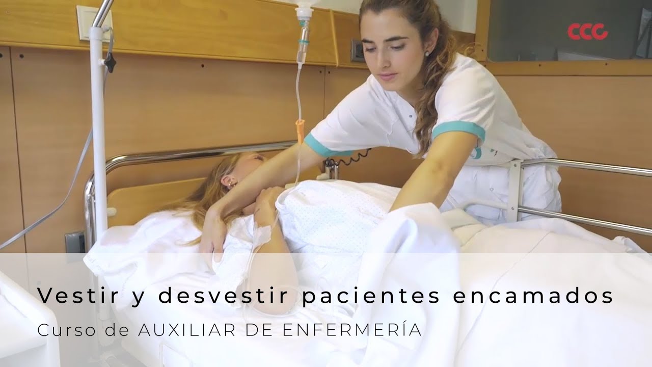 C&oacute;mo desvestir y vestir a pacientes encamados