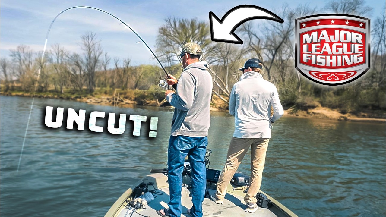 Uncut RIVER Fishing With A Pro Angler!