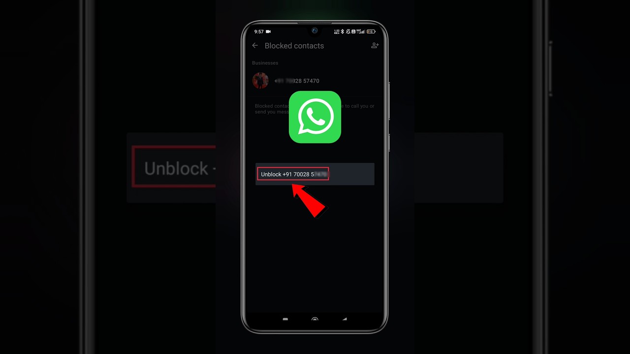 How To Unblock Someone On WhatsApp | WhatsApp Block To Unblock #techfrack #shorts