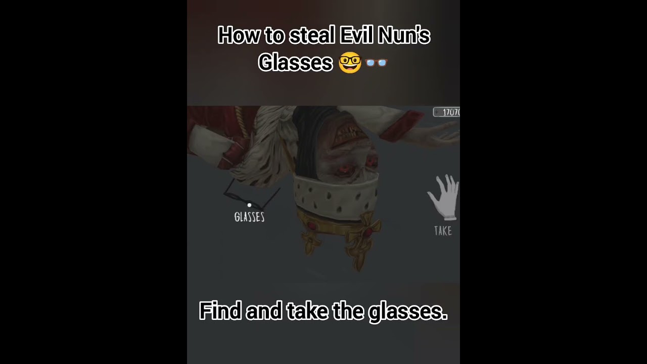 How To Steal Sister Madeline's Glasses 🤓 Evil Nun Mobile Game