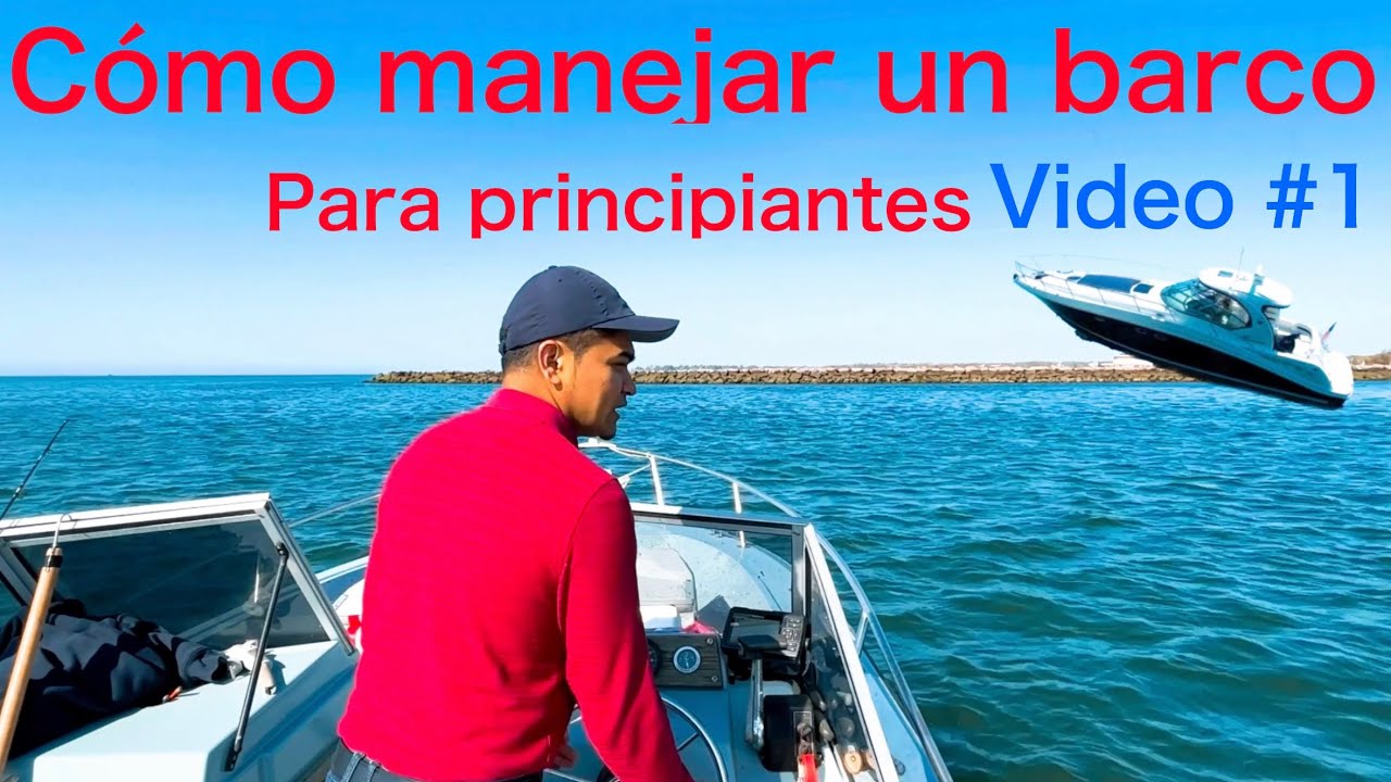 c&oacute;mo manejar un barco video#1. #Connecticut #usa#barcos #boat #botes #fishing #miami #florida