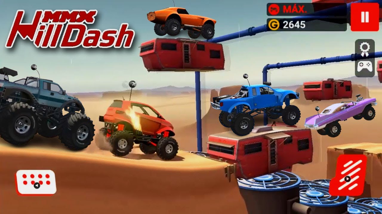 MMX HILL DASH: CAOS- Desierto-// ALL the cars-All