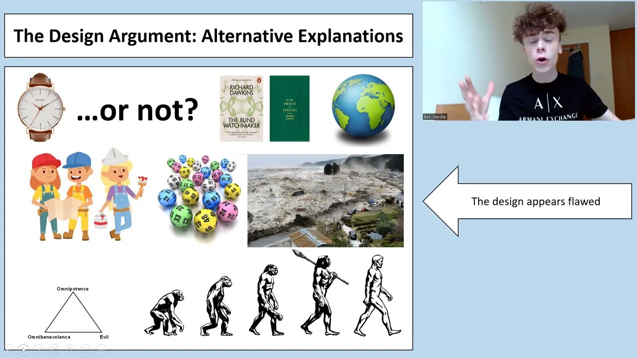 DESIGN ARGUMENT (GCSE RELIGIOUS STUDIES - THEME C)