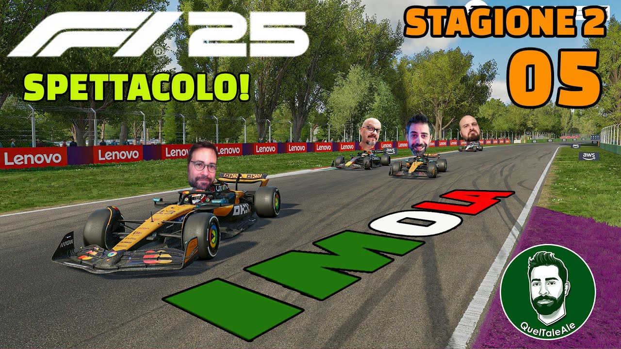 F1 25 - GARA SPETTACOLARE AD IMOLA - Gameplay ITA - 25