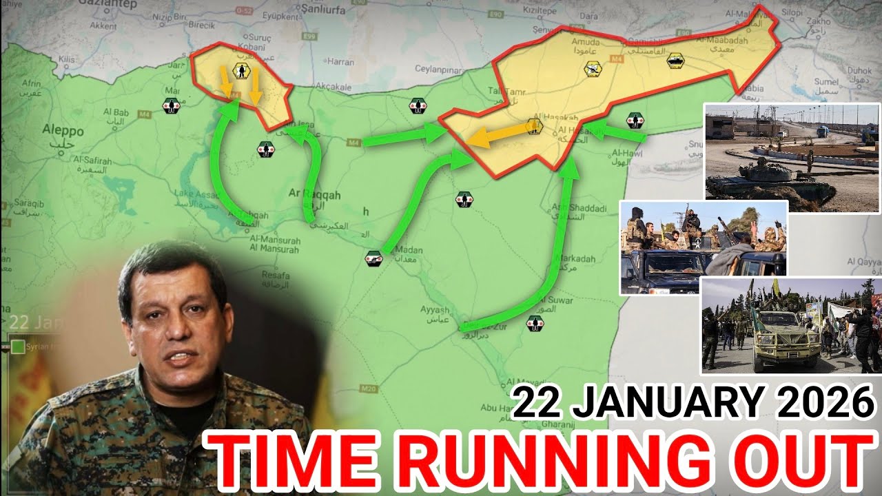Final Countdown for SDF? | Kurds Left Alone as U.S. Steps Back  [22 January 2026]