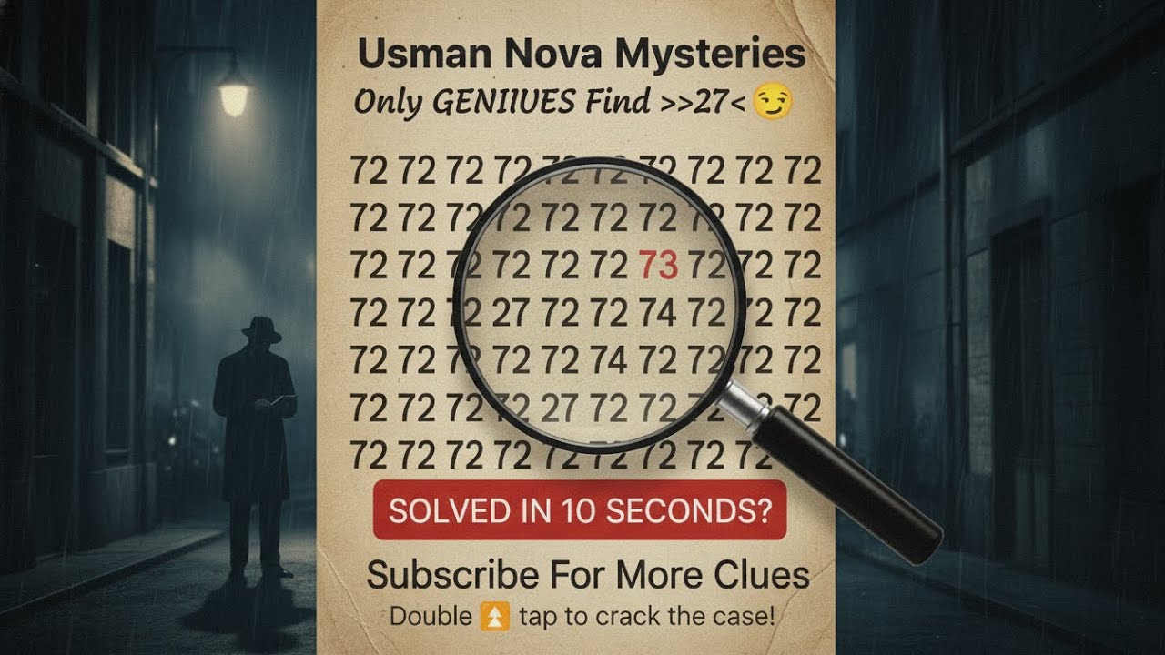 🔴 LIVE Brain Puzzle | Find 27 in 10 Seconds | Only 1% Win