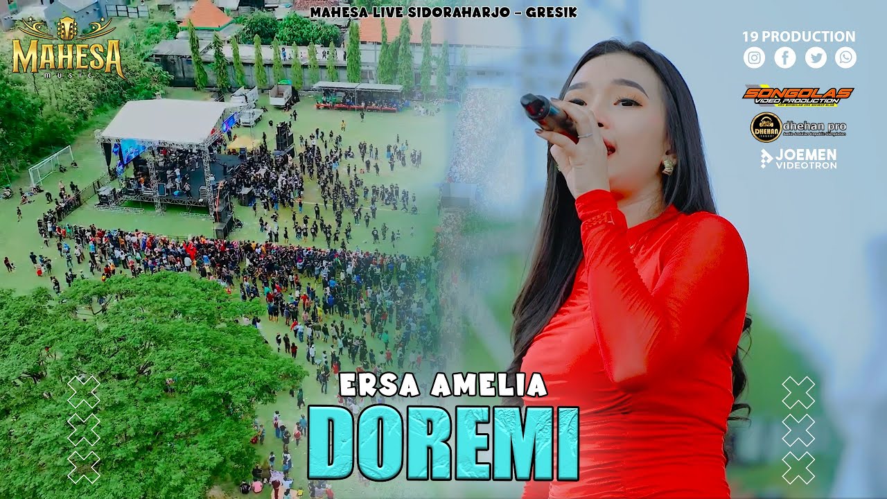 Ersa Amelia - Doremi I Mahesa music live stadion putra raharja - kedamean