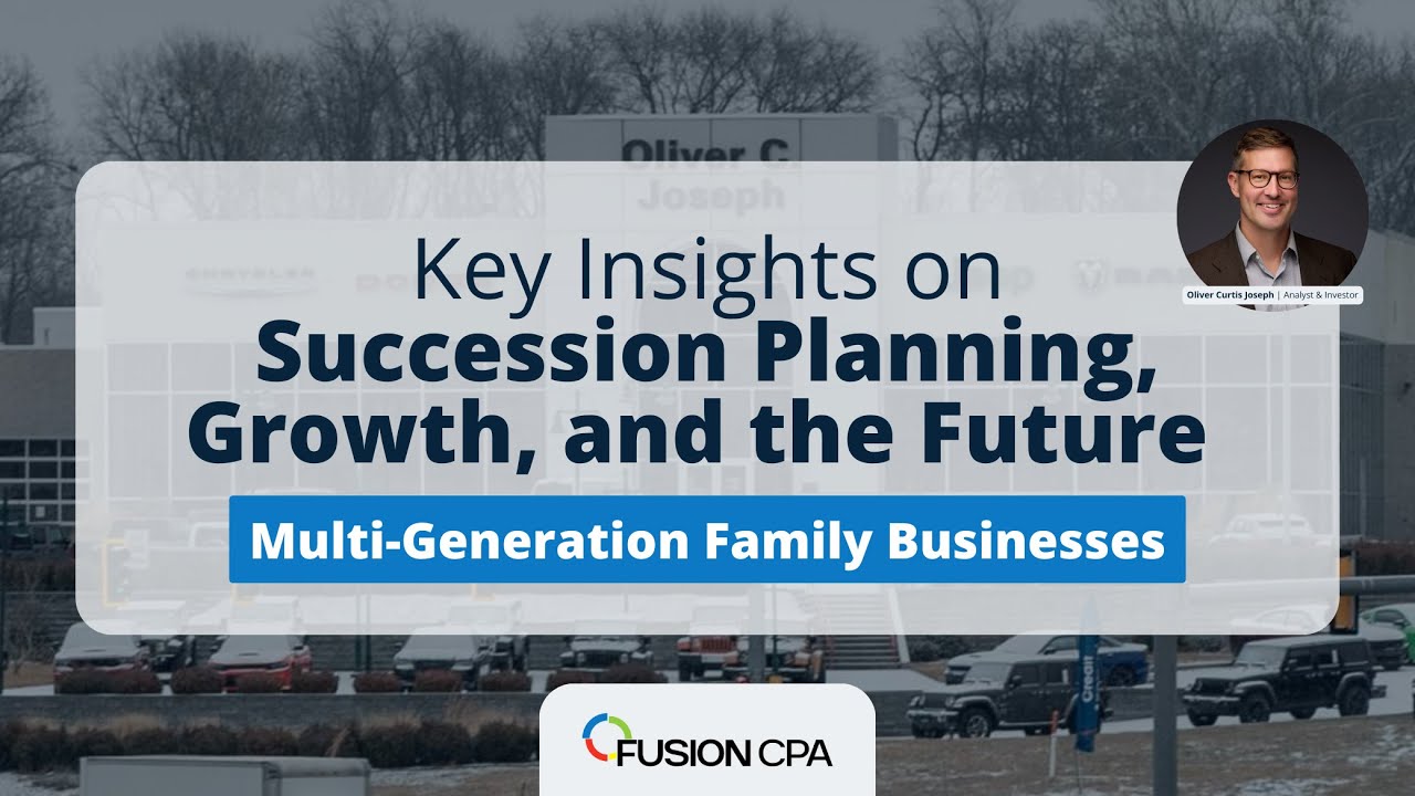 Family Business Spotlight: Succession Planning, Growth,and the Future of Multi-Gen Family Businesses