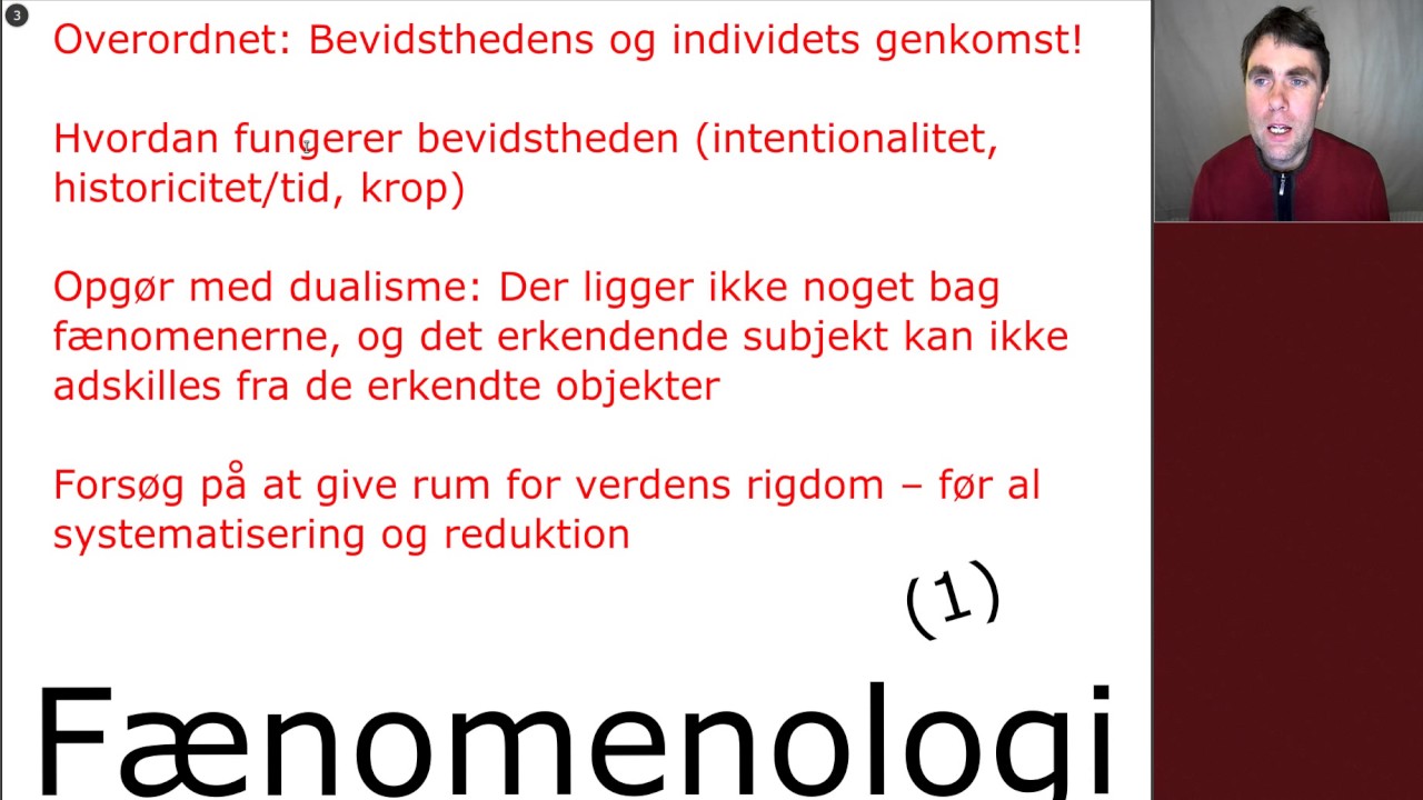 Introduktion til fænomenologi