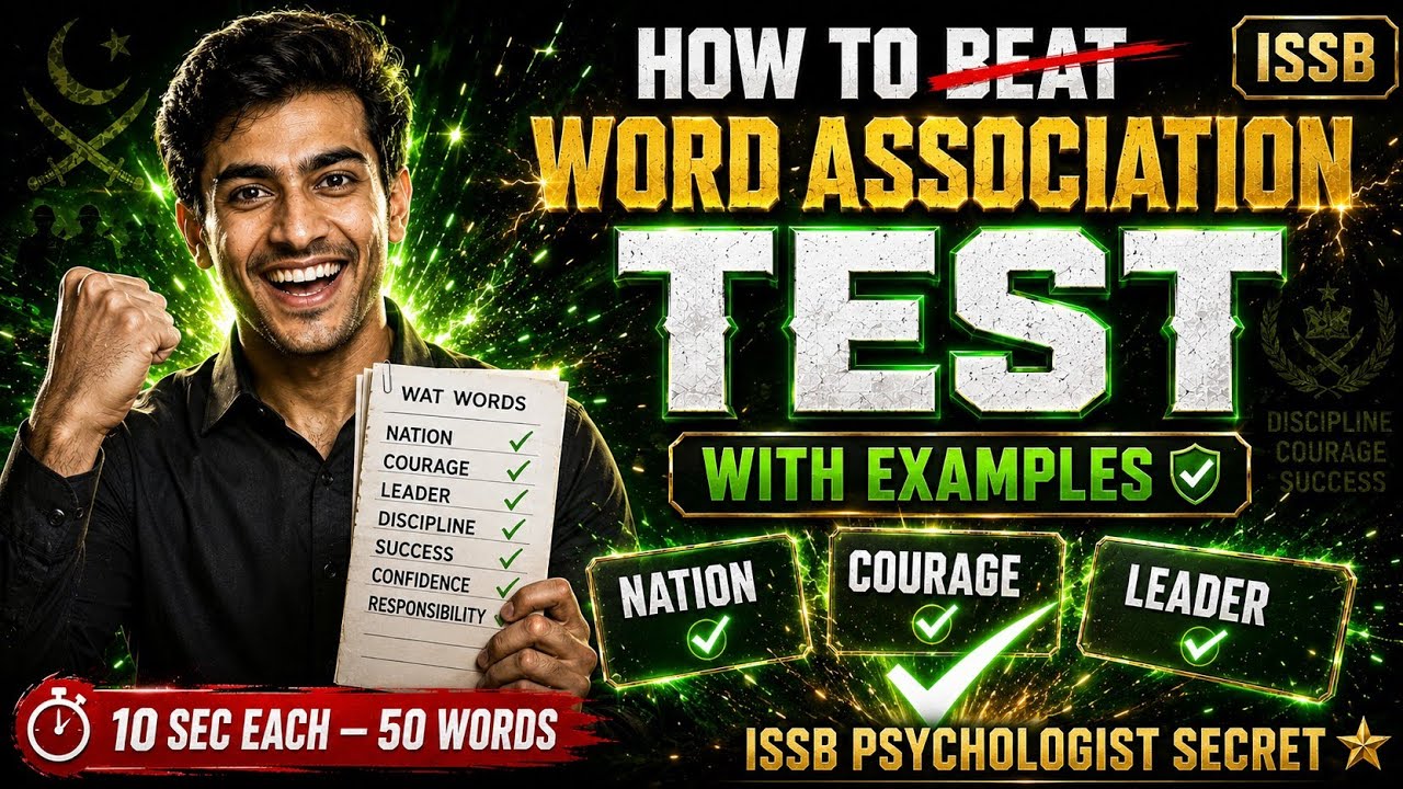 How to Beat the ISSB Word Association Test