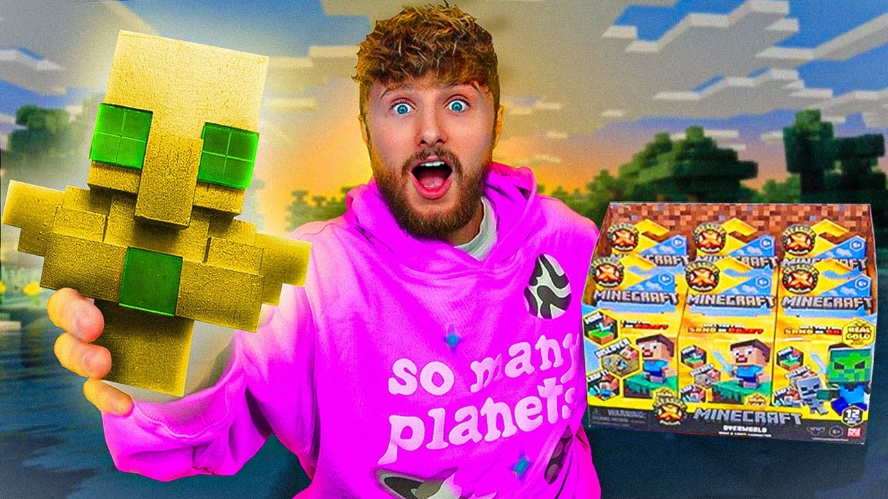 Opening Minecraft OverWorld Mystery Boxes (ULTRA RARE)