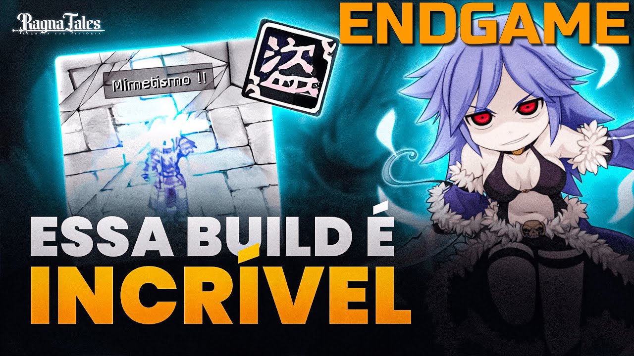ENDGAME FINALMENTE SAIU - STALKER MÁGICO MIMETISMO + FARM BIO4 COM A CLASSE SERVIDOR RAGNATALES