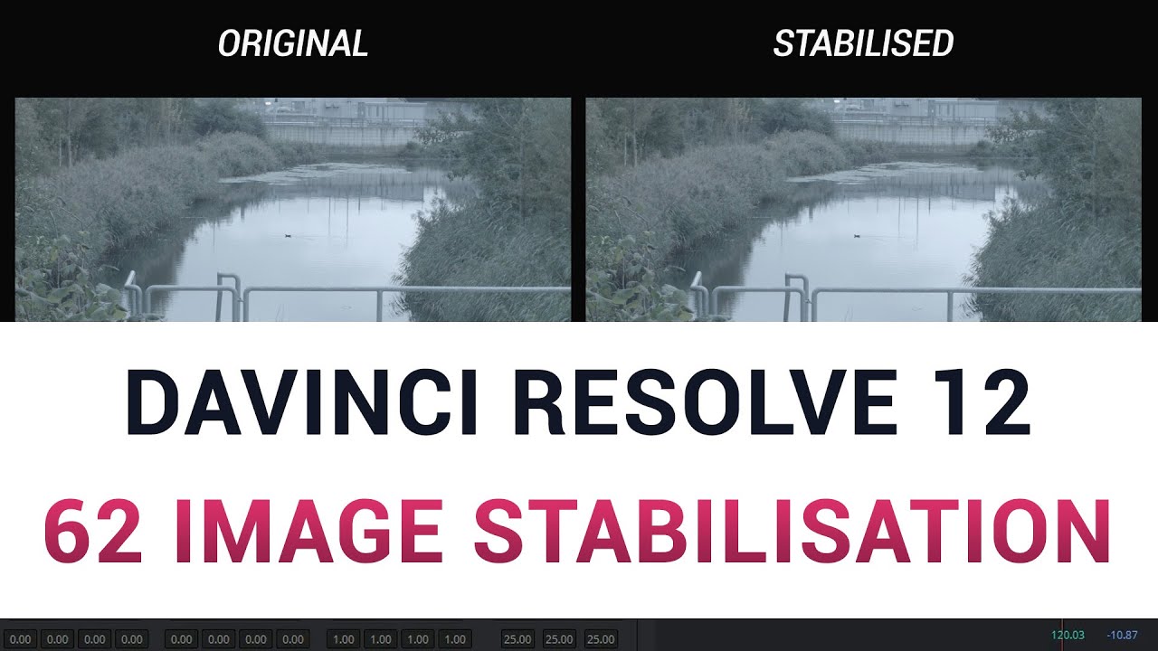 DaVinci Resolve 12 - 62 Image Stabilisation