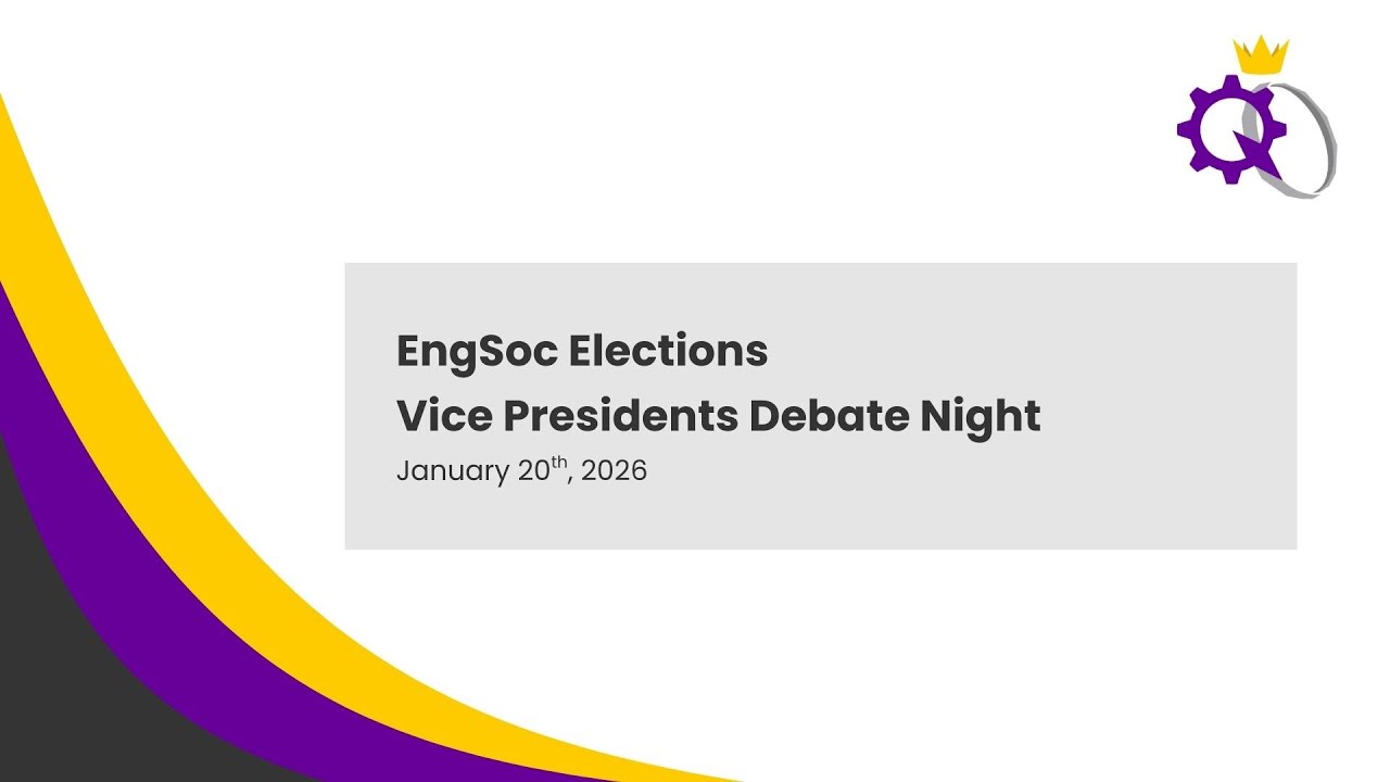 EngSoc Elections - Vice Presidents Debates
