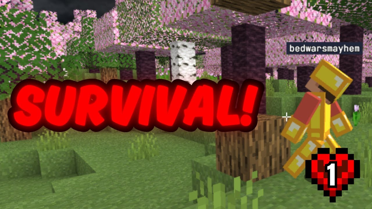 Playing Bloxd.ios Most Popular Survival World!