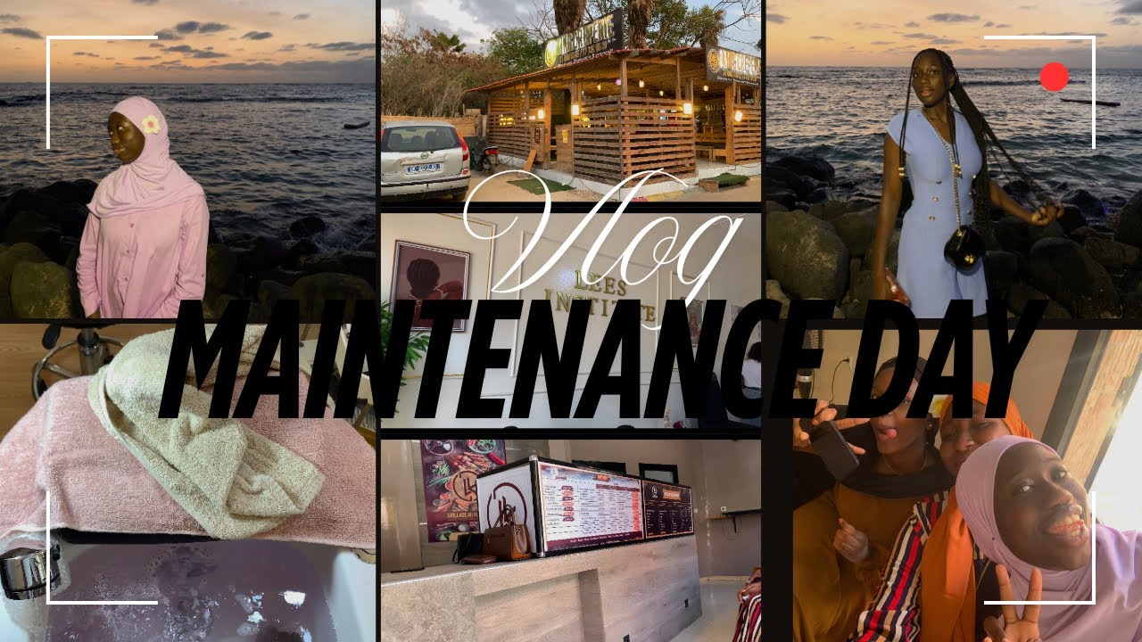 Vlog | Maintenance day | pédicure | plage | creperie | girls trip 🫶🏾💃