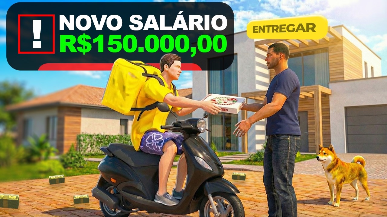 🤑 VOCÊ NÃO VAI ACREDITAR QUANTO GANHA UM ENTREGADOR! LIVE RUSSIA