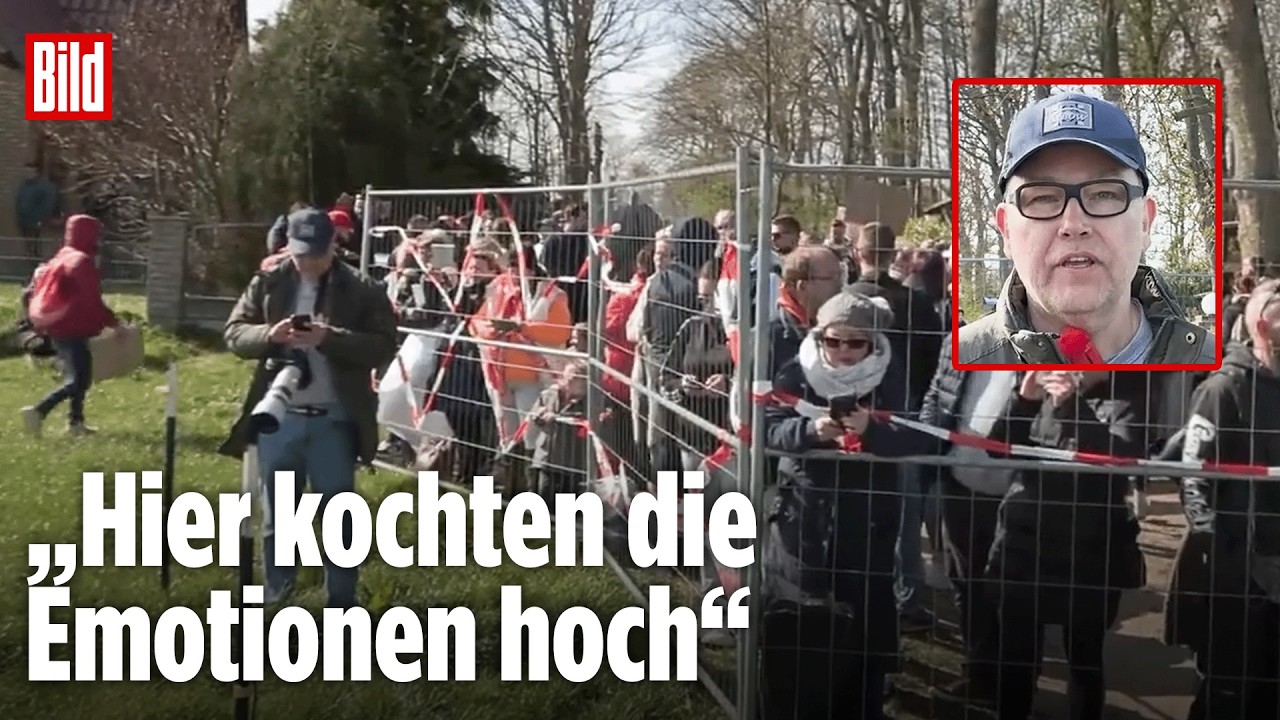 OSTSEE-WAL: Demonstranten st&uuml;rmen Absperrung! Sie fordern Hilfe f&uuml;r gestrandetes Tier