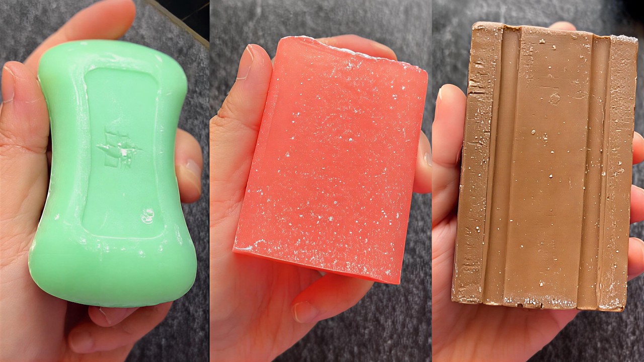 Which Soap Sounds Better? 🤔🧼 | Relaxing Cutting ASMR