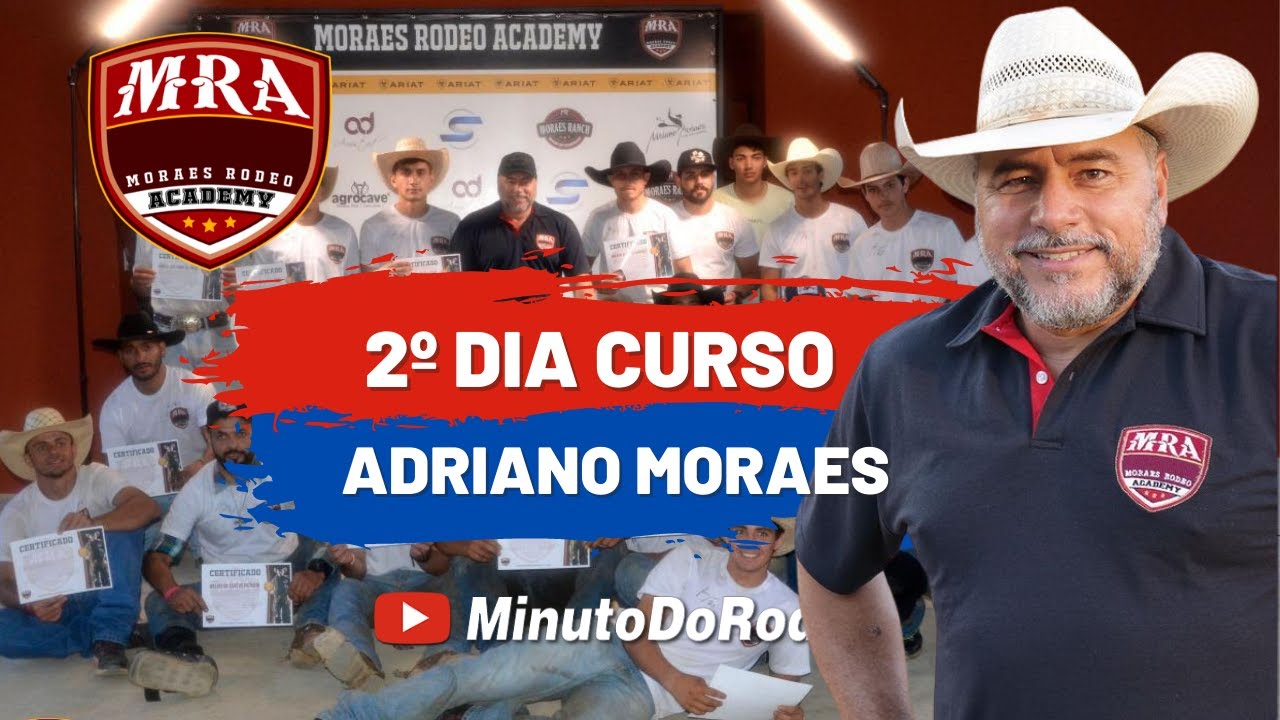 2º Dia Curso ADRIANO MORAES no MORAES  RODEO ACADEMY