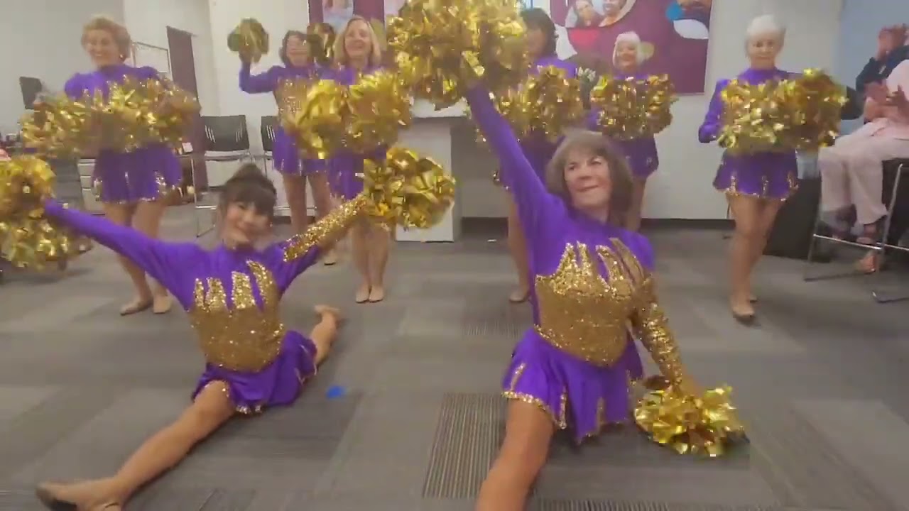 Sun City Poms Perform at Home Instead Open House in Sun City, AZ