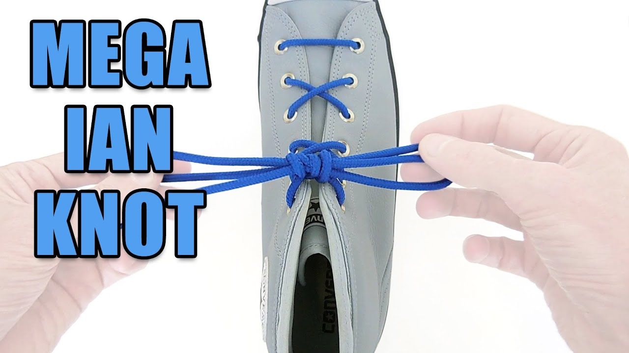 Узел шнурков Mega Ian – Профессор Шнурок
