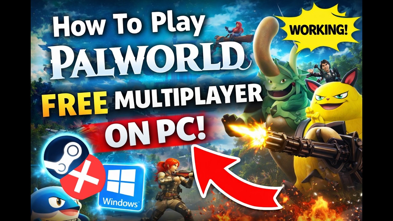 How To Play Palworld Multiplayer on PC (Working 2026 Guide)