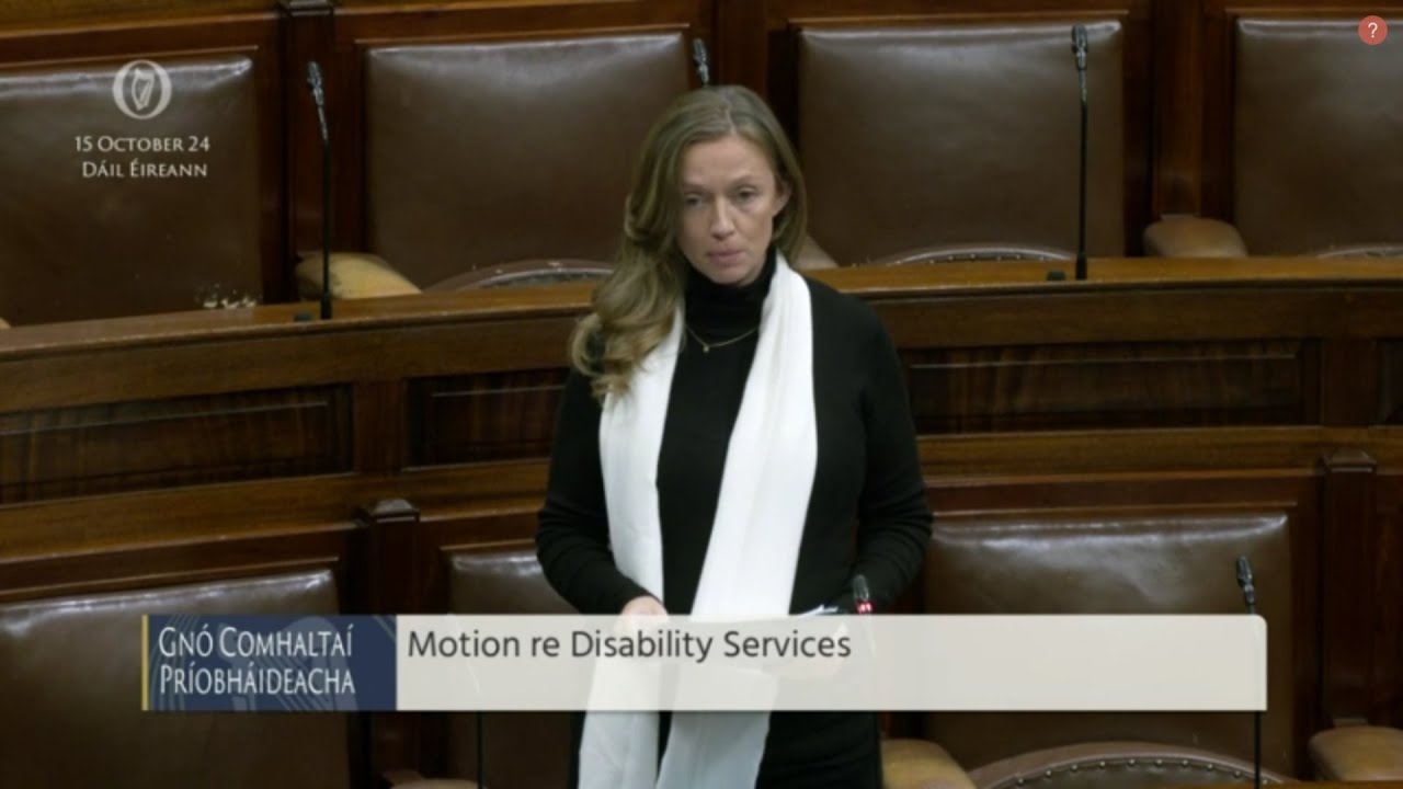 Disability funding provided in this years budget is far below what is needed