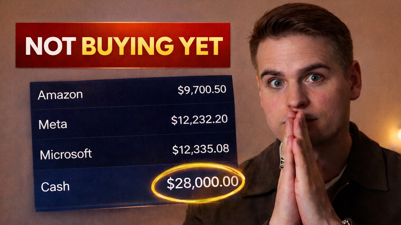 Why I’m Keeping $28,000 in Cash | My $100K Portfolio