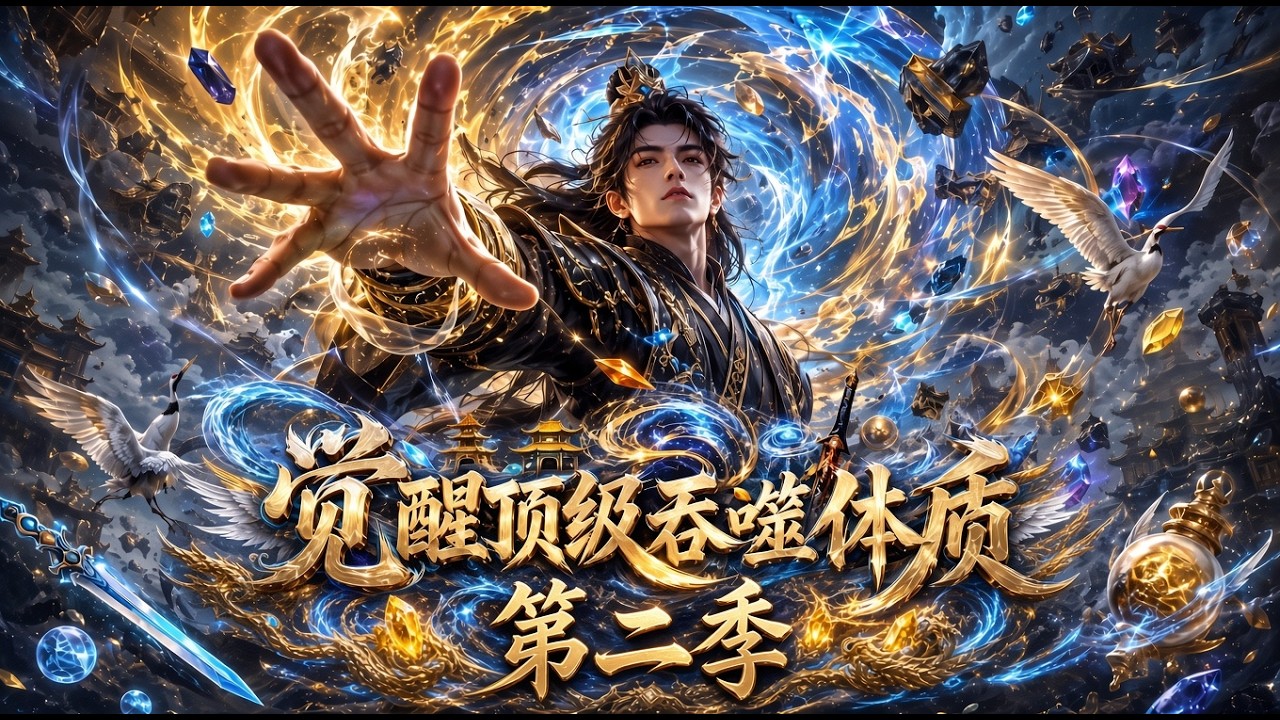 【Multi Sub】第二季震撼來襲！廢材少年覺醒吞噬體質，一路逆襲登頂最強仙帝！劇情無縫承接前作，爽感再度升級，劇情更加高能！ #逆襲 #動漫