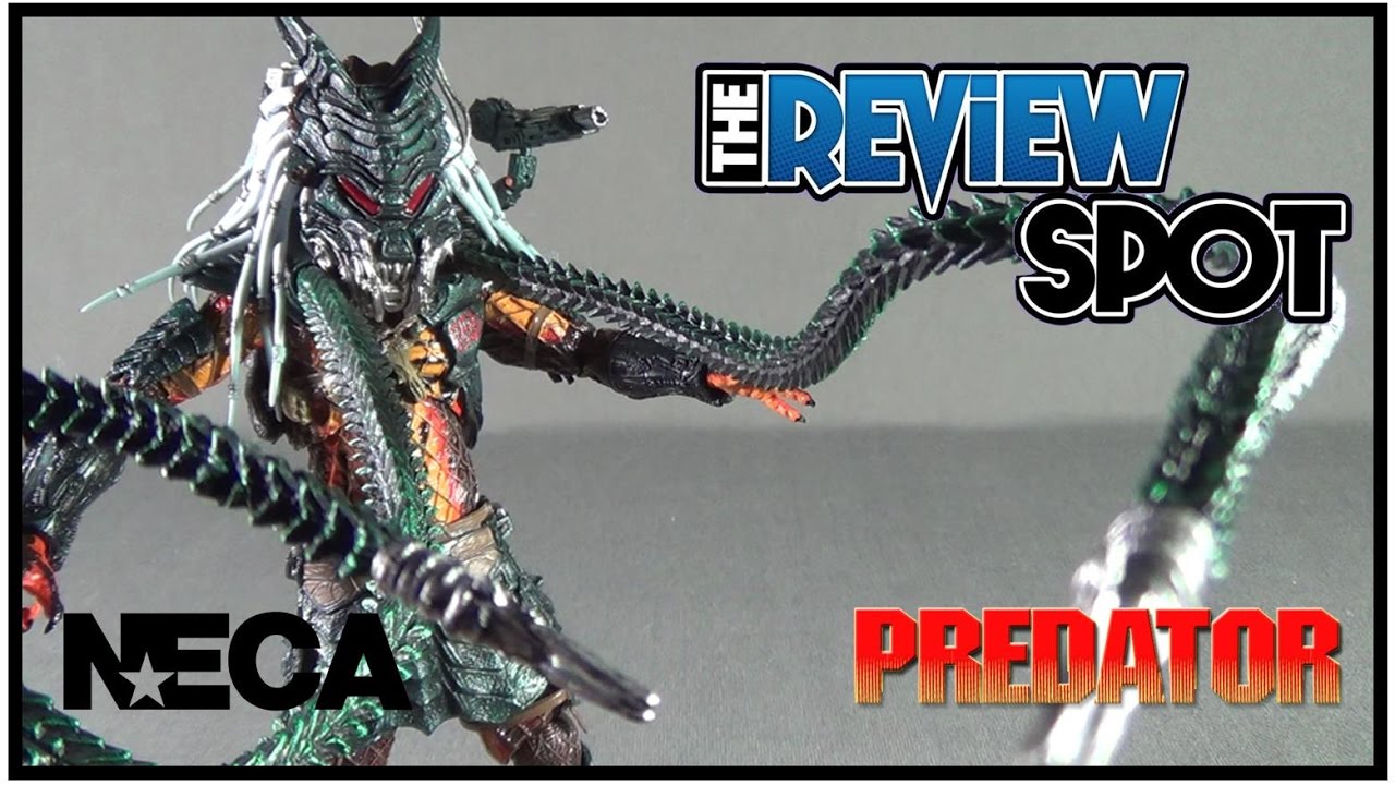 NECA Toys Predator Clan Leader Deluxe Figure Review @The Review Spot