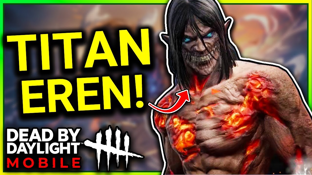 *NEW* Titan Eren LEGENDARY Skin! - DbD Mobile x AOT