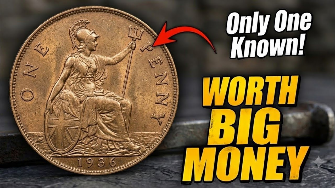 1936 British One Penny Coin Worth $150? Rare UK Coin Value Every Collector Should Know!