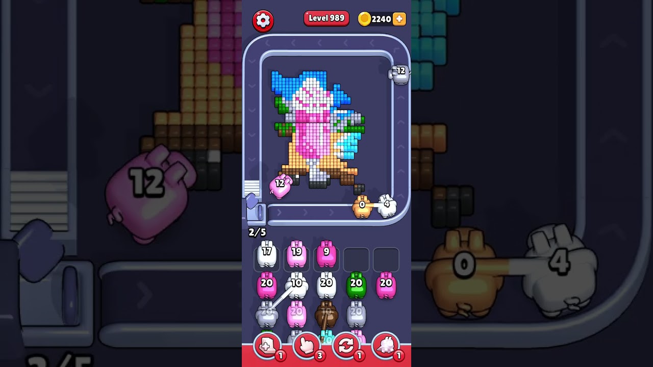 Pixel Flow 840 very hard pink drink beach