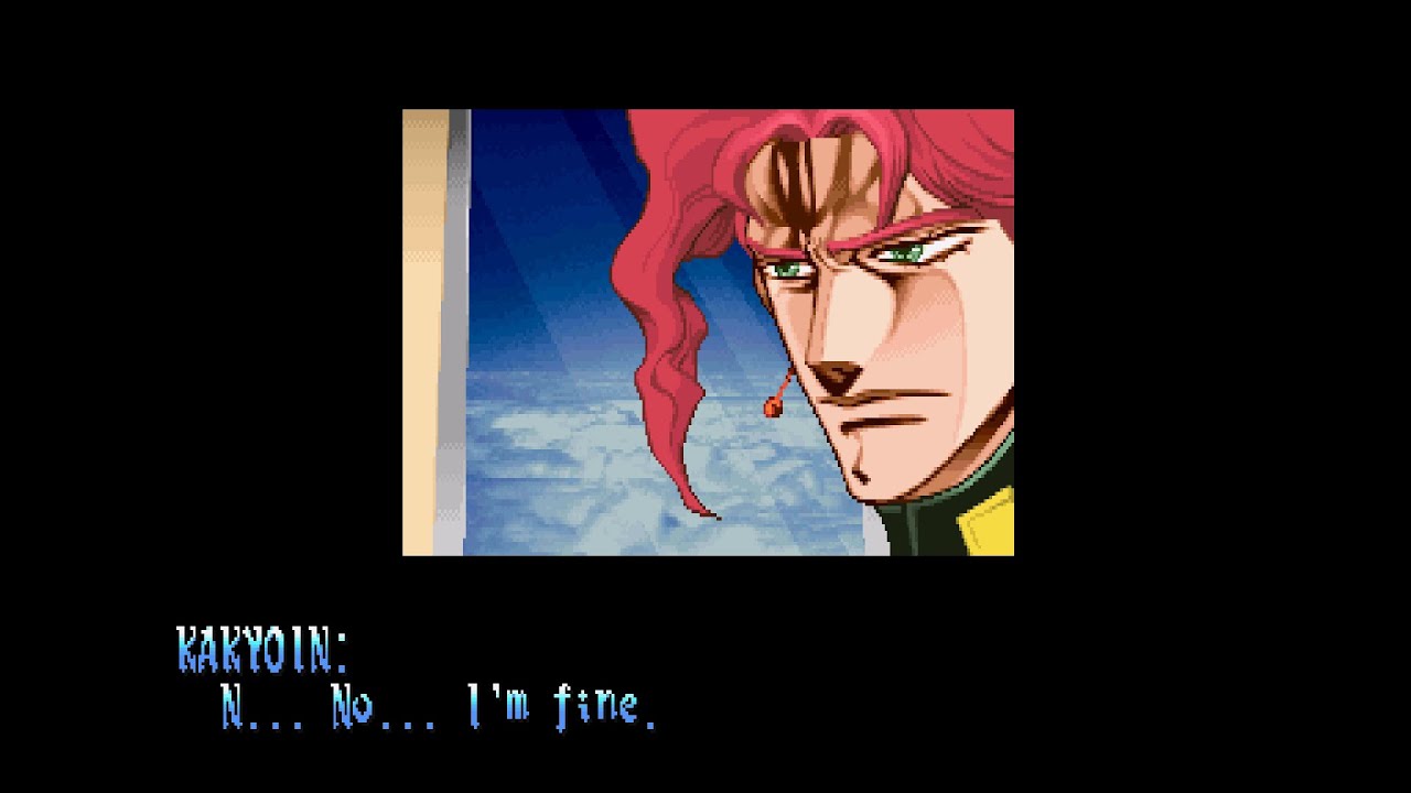 Ending (Kakyoin) (Uncompressed) - JoJo's Bizarre Adventure: Heritage for the Future (CPS3)