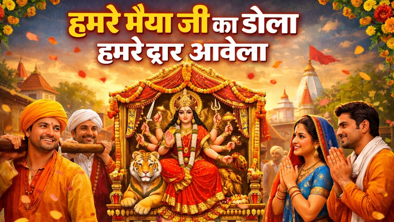जब-जब चइत कुवार आवेला | हमरे मैया जी का डोला | Bhojpuri Devi Geet 2026 | Navratri Special