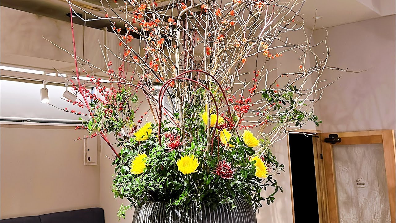 【いけばな ikebana】ボケを生ける！