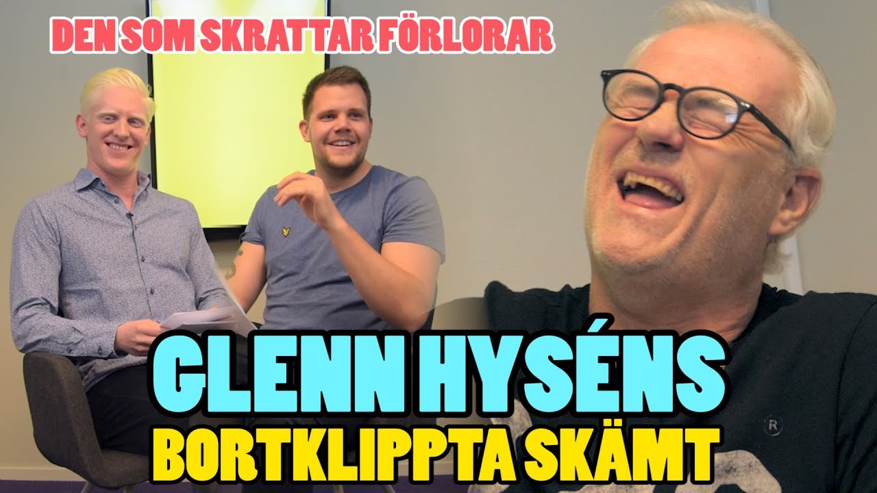 DEN SOM SKRATTAR F&Ouml;RLORAR &ndash; BORTKLIPPTA VITSAR MED GLENN HYS&Eacute;N