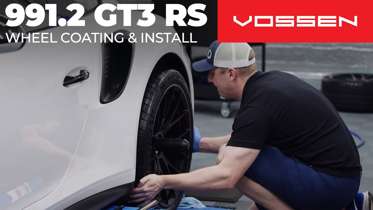 991.2 GT3 RS Wheel Coating & Vossen Wheel Install