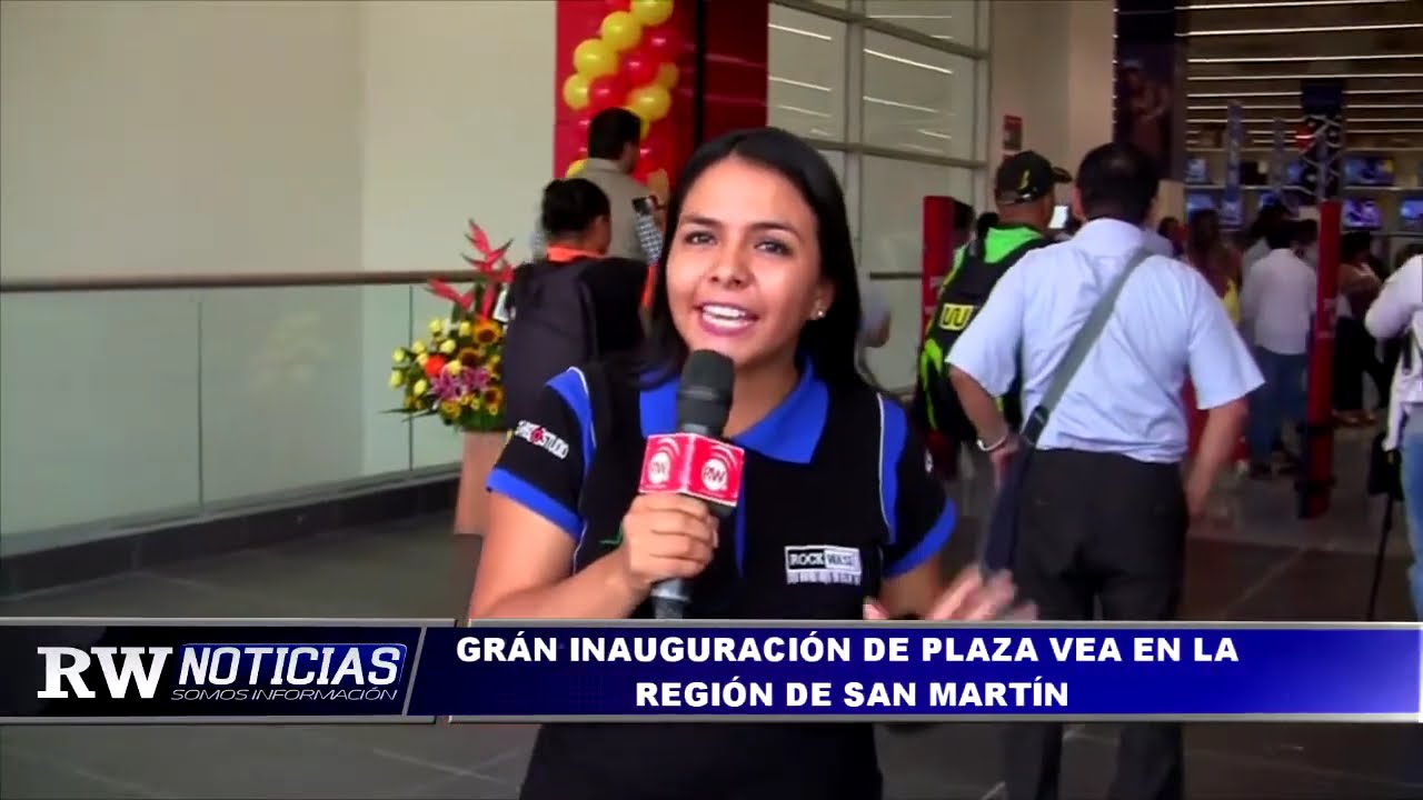 GRAN INAUGURACION DE PLAZA VEA MADE IN TARAPOTO
