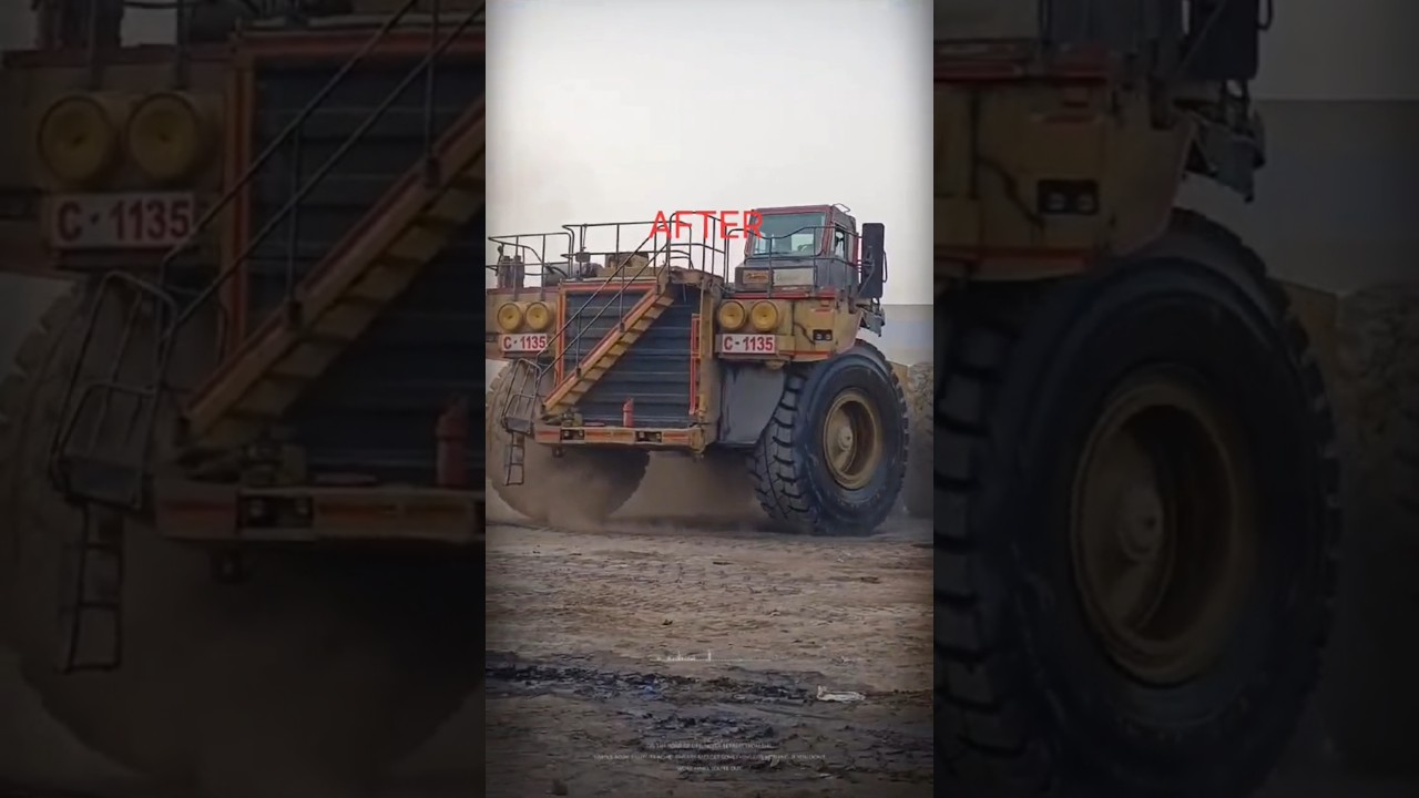 How to remove dumb body. 🛻 #calmdown #music #how #viralvideo #caterpiller #miningtruck #shorts