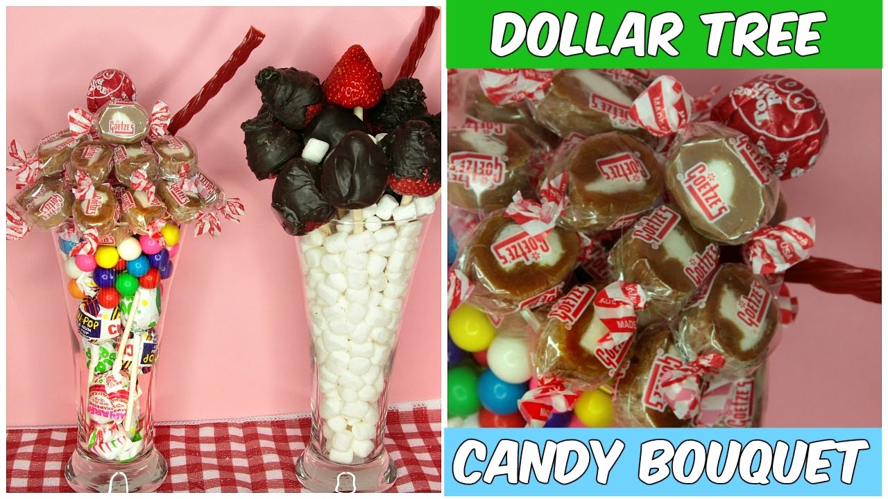 MOTHER'S DAY DOLLAR TREE CANDY BOUQUET D.I.Y