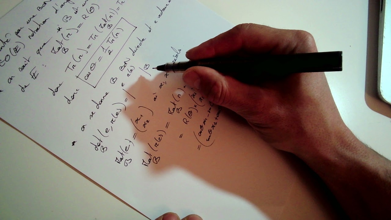 Groupe orthogonal def24 et exemples